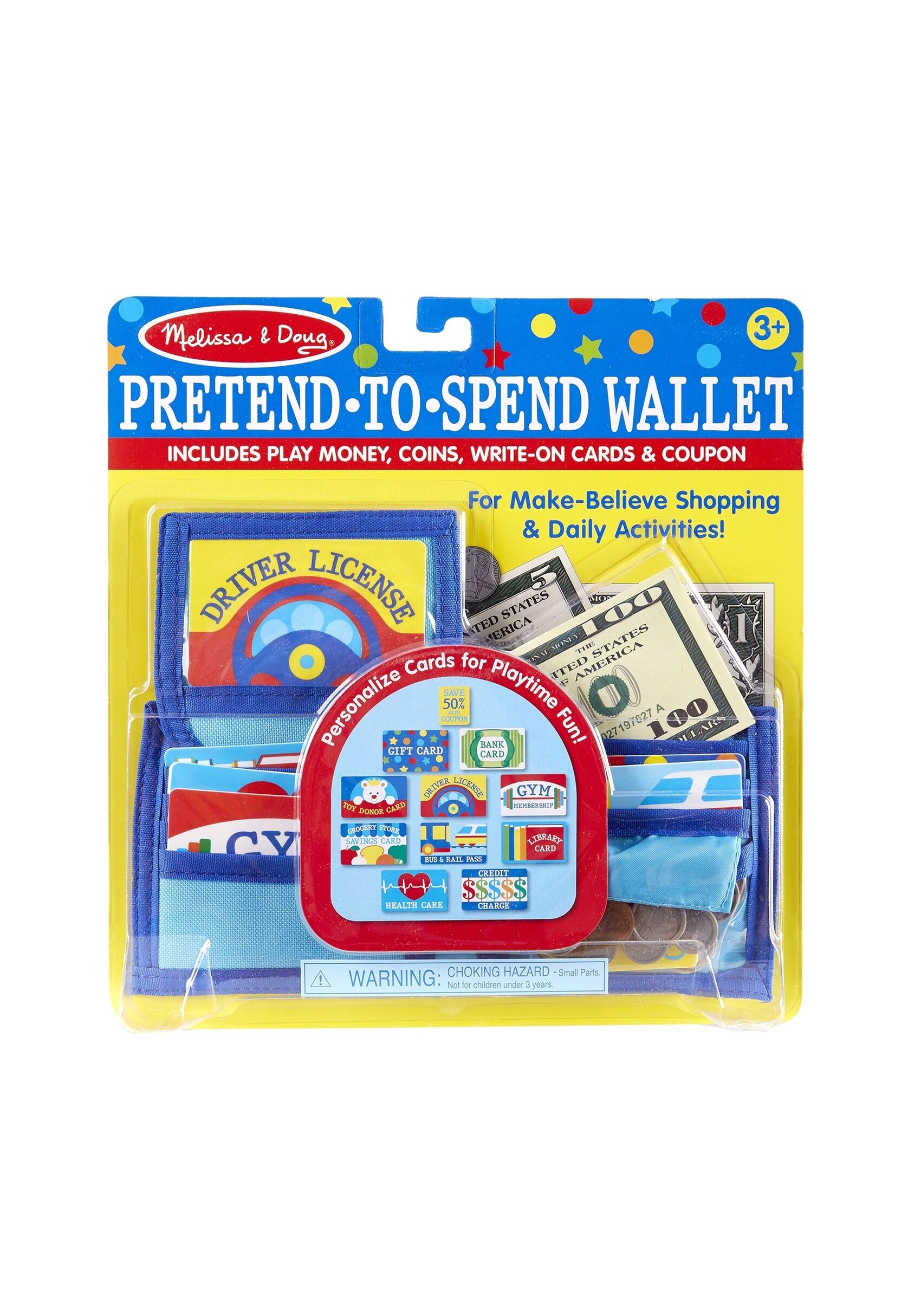melissa and doug pretend to spend wallet